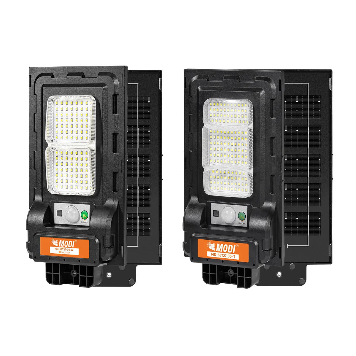 MODI Solar street  Light IP65 Waterproof  - Dual 3000K/6500K for Outdoor Yard/Street, Quick Installation and High Brightness