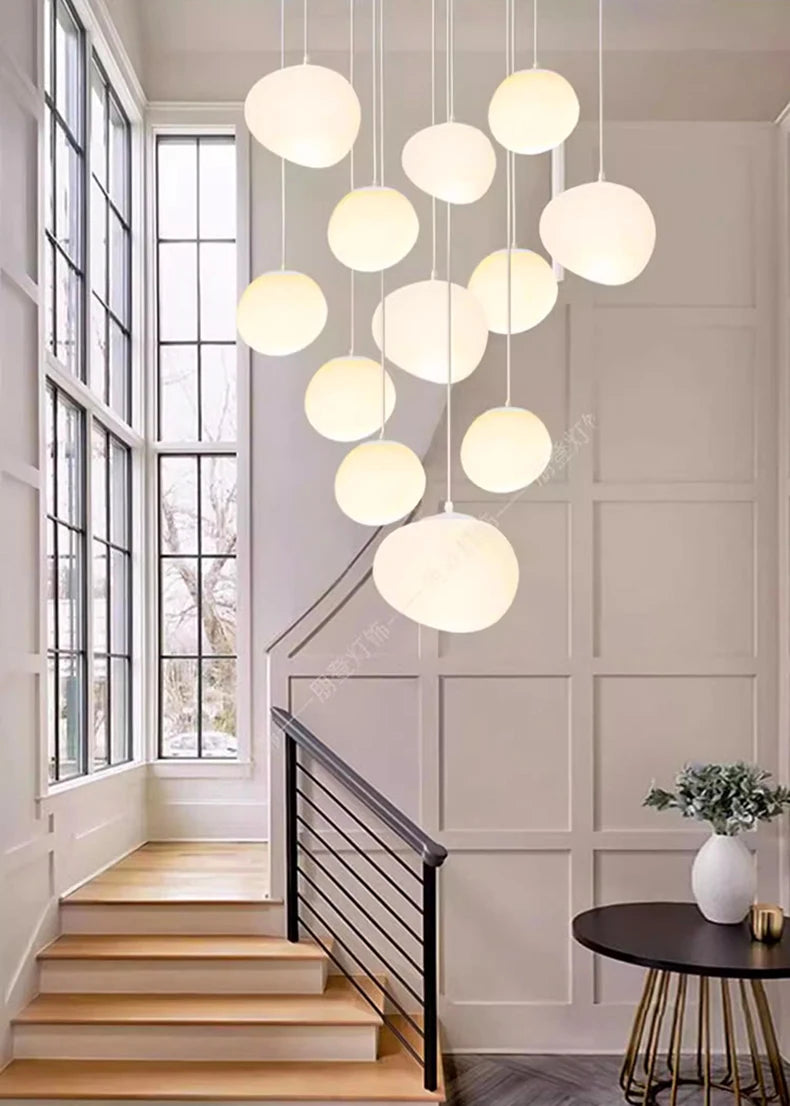 Nordic home decor dining room Pendant lamp lights indoor lighting stair lamp hanging light chandelier lamps for living room