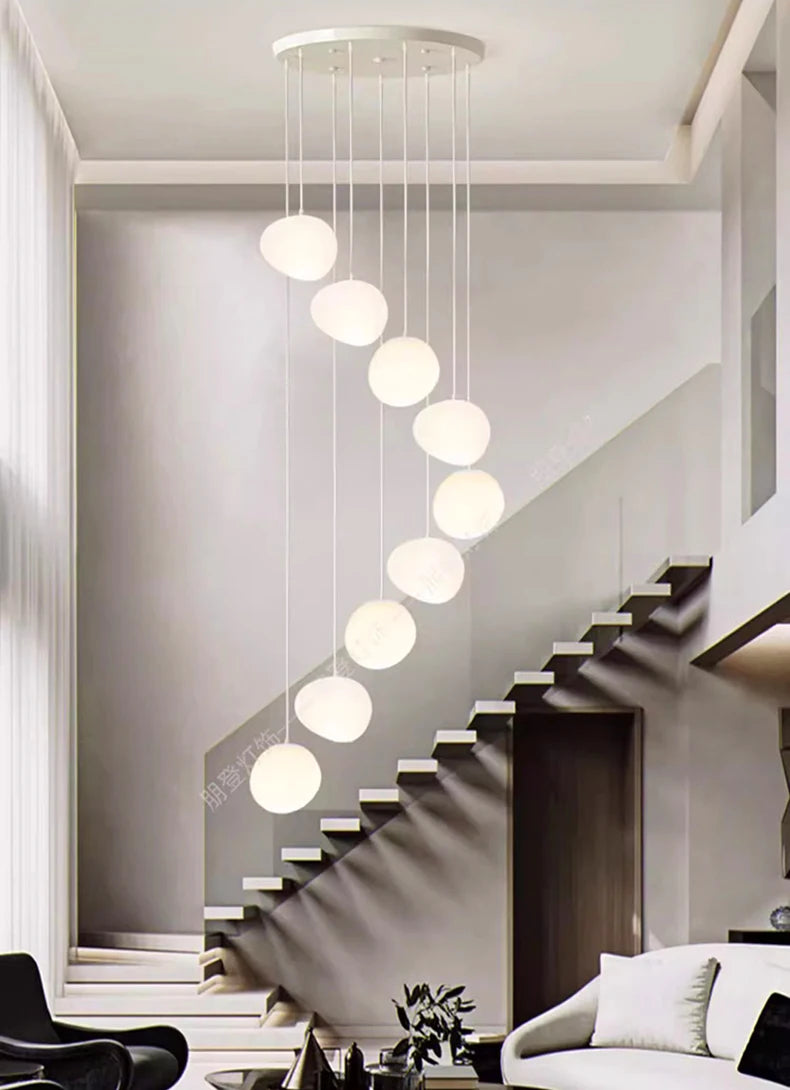 Nordic home decor dining room Pendant lamp lights indoor lighting stair lamp hanging light chandelier lamps for living room
