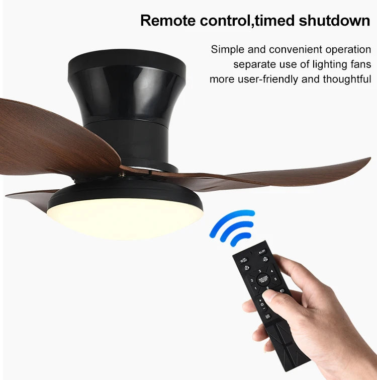 Bedroom fan light, ceiling fan light, high wind power ceiling, dining room, living room, household integrated ceiling, electric