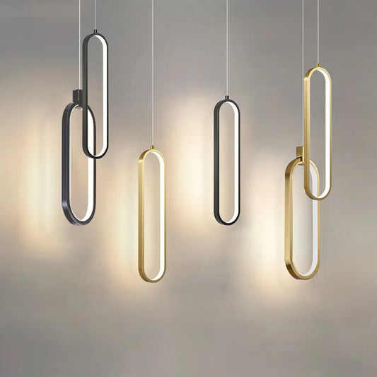 Minimalist Pendant Light  For Hotel Bar Decoration Aluminium Nordic Pendant Lamp For Kitchen Island Bar Chandelier Coffee Shop