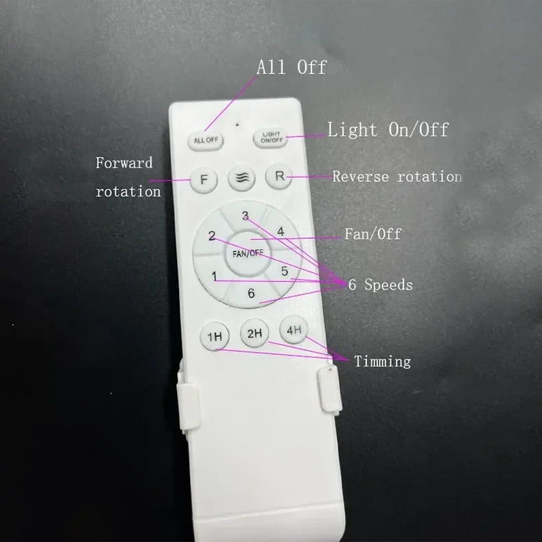Modern LED Ceiling Fan Light With Remote Control Low Floor Decorative Light Energy-saving Light With Fan In Bedroom And Home