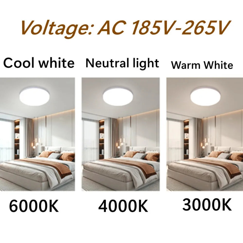 LED circular ceiling light ultra-thin modern light bedroom living room 18W 24W 36W 48W indoor Corridor Home Light Home lighting