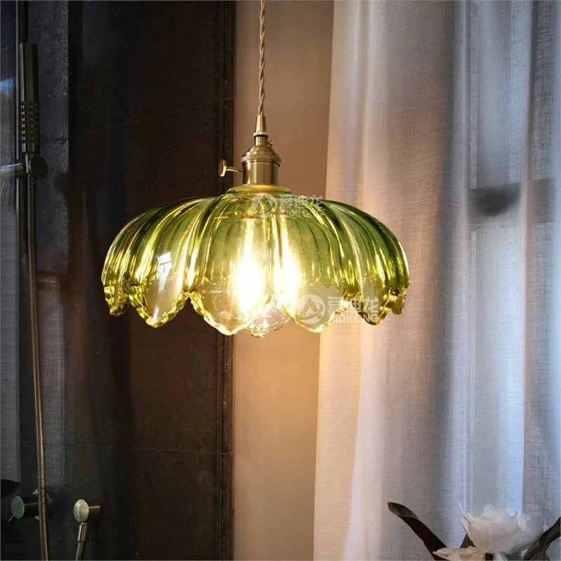 Vintage old Shanghai Republic of China nostalgic rural style lighting fixtures for restaurants, cafes, and yellow bras