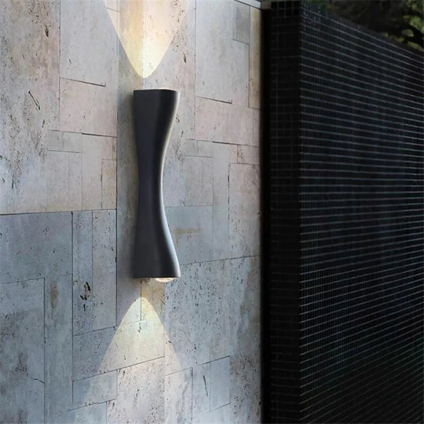 LED Wall Light Garden Porch Wall Lamp IP65 Outdoor Waterproof Lamp Fixture House Decoration Lighting Corridor Aisle Light