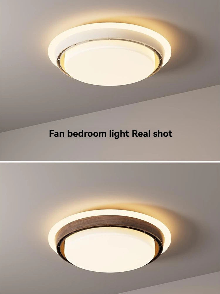 Full spectrum bladeless fan light new model, invisible and silent ceiling fan light for bedroom and master room