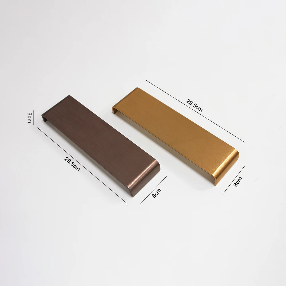 Modern Indoor Wall Lamps Simple Strip Lamp Bedroom Living Room Wall Lights Gold/coffee color Aluminum Wall Lamp Lighting Fixture