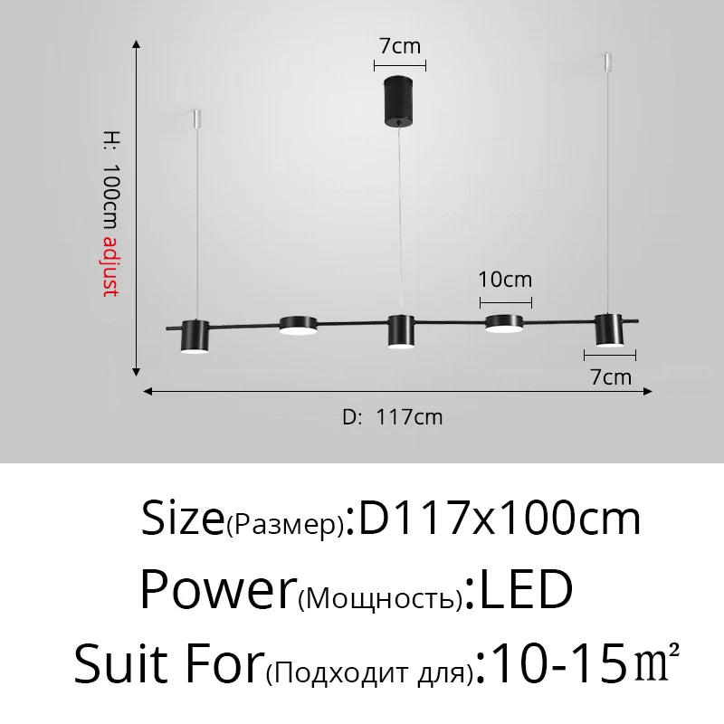 New Modern LED Chandelier Lights Bedroom Living Dining Room Gold Black Indoor Fixture Lighting Lamps Apply To AC90-260V