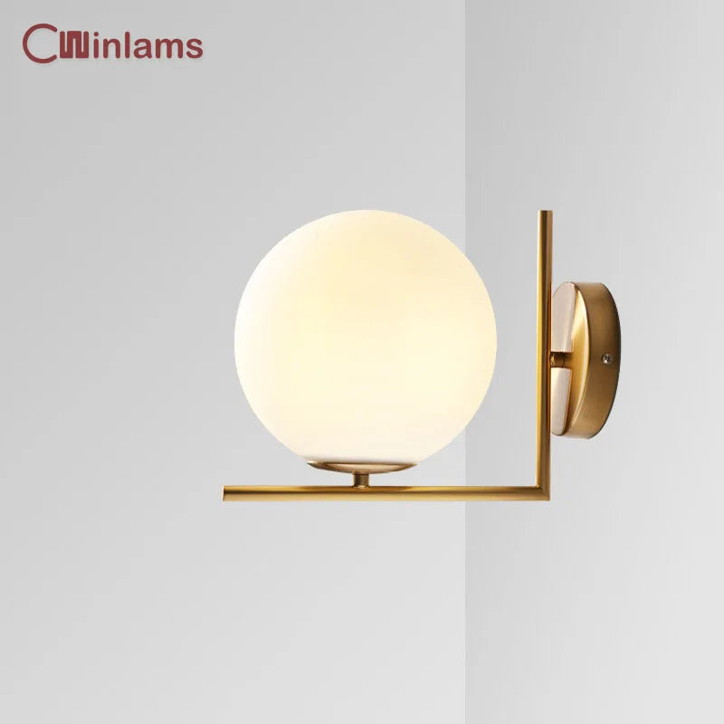 Nordic Wall Lamp Bedroom Bedside Light Warm Romantic LED Lights Luxury Living Room Modern Sconce Starry Background Lighting