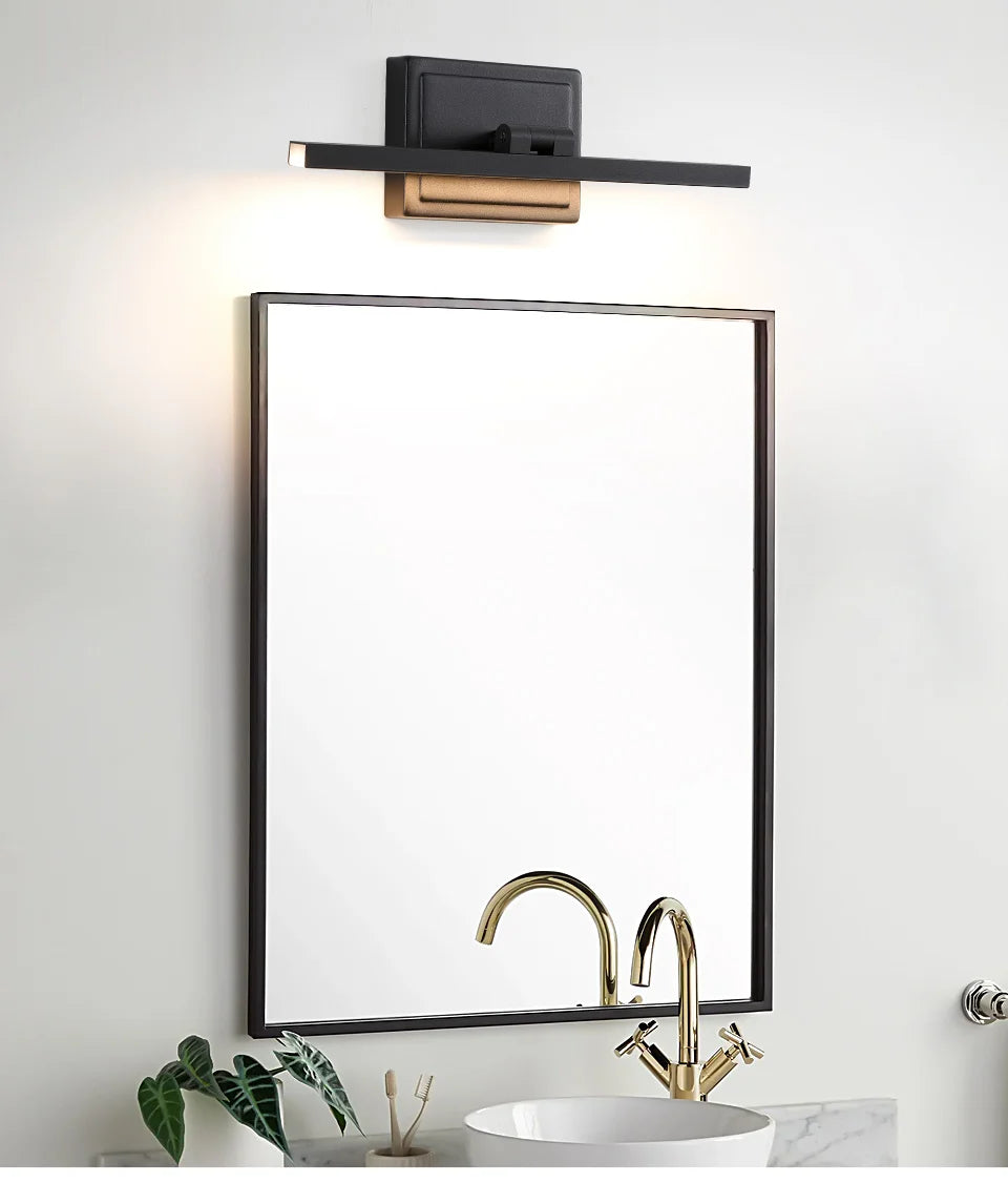 Modern Bathroom Vanity Light LED Dimmable 5CCT Bathroom Light Fixture 180° Rotatable for Over Mirror Bar Bathroom Restroom Decor