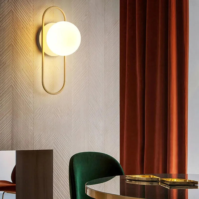 Indoor LED Wall Lamps with G9 Light Bulb for Bedroom Living Room Nordic LED Wall Lights Wall Lights Wall Sconce for Corridor