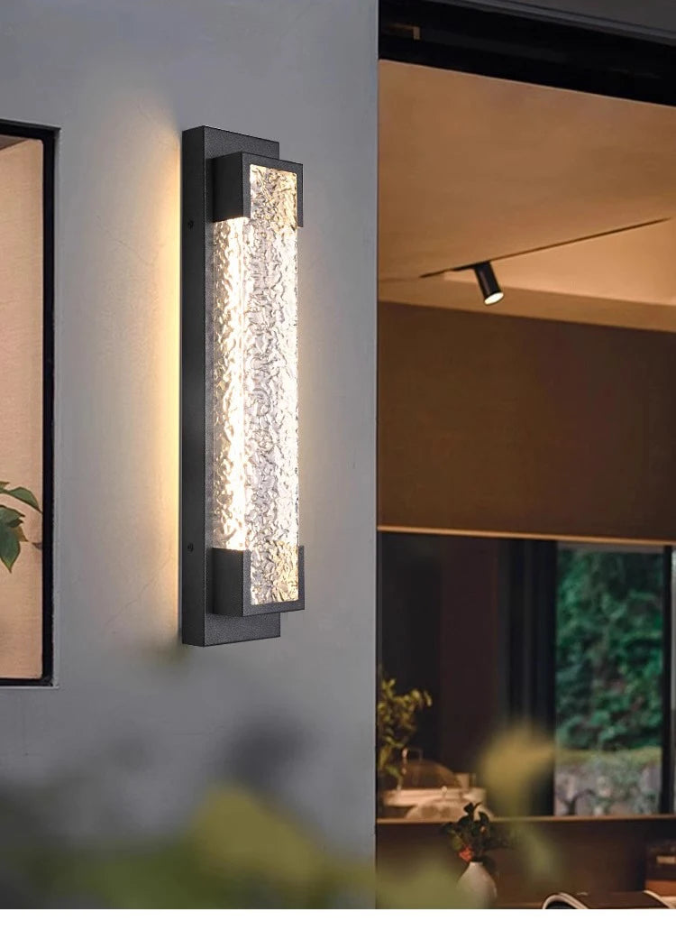 Outdoor wall light LED waterproof garage stainless steel garden terrace 110V 220V external wall porch balcony courtyard light