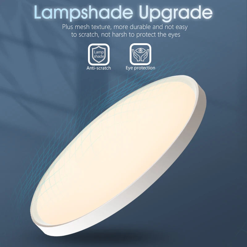 Smart TUYA Ceiling Light RGB Dimming APP Remote Control Bluetooth LED Light Home Interior Decoration Colour 32W 45W 47W AC 220V