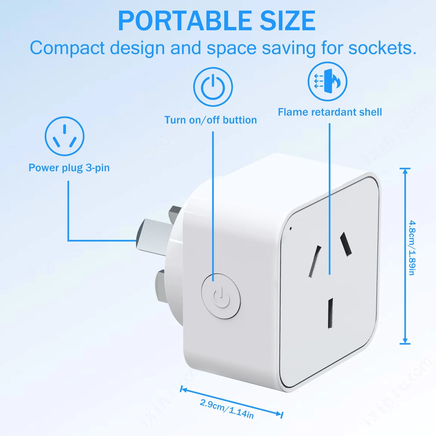 AU Plug Smart Socket Power Strips Supplier WiFi Multi-Function intelligent Outlet Wireless Remote Timing Support Aleax