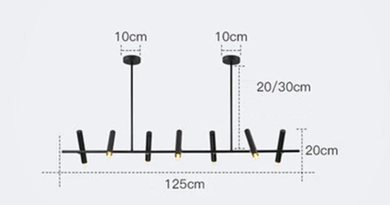 Modern Dining Room Pendant Lamp Lights LED Chandelier Indoor Lighting Ceiling Lamp Hanging Light Spotlight Lamps For Living Room
