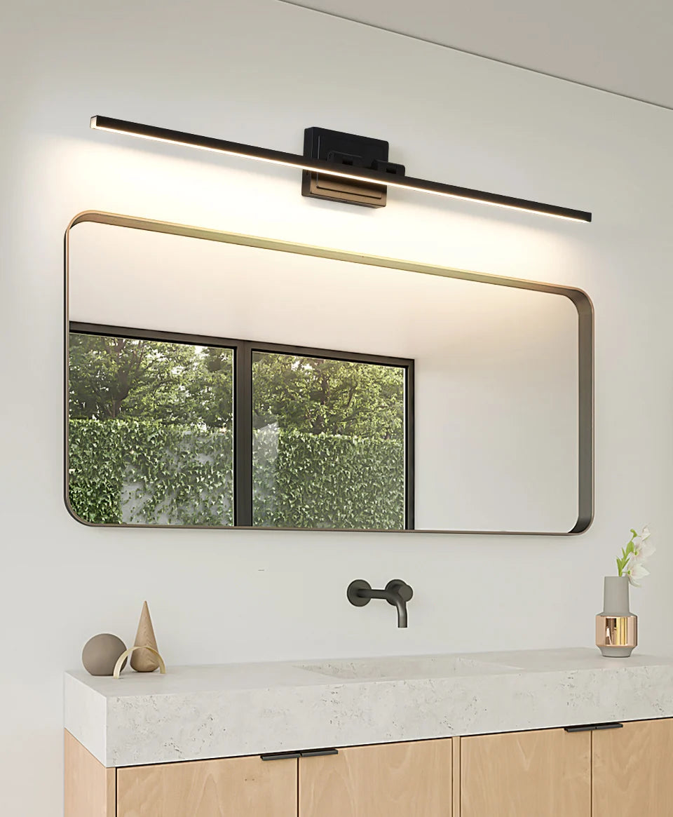 Modern Bathroom Vanity Light LED Dimmable 5CCT Bathroom Light Fixture 180° Rotatable for Over Mirror Bar Bathroom Restroom Decor