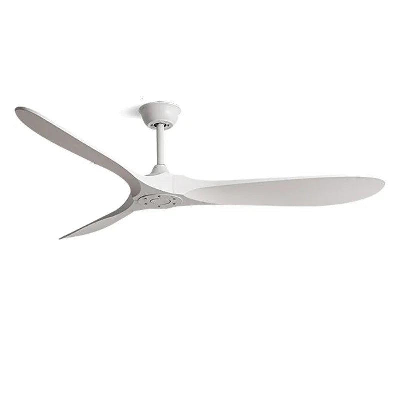 52 Inch Walnut Ceiling Fan, Remote Control with Adjustable Lights, 3 Fan Blades Reversible DC Motor Ceiling Fan, Decorative Fan