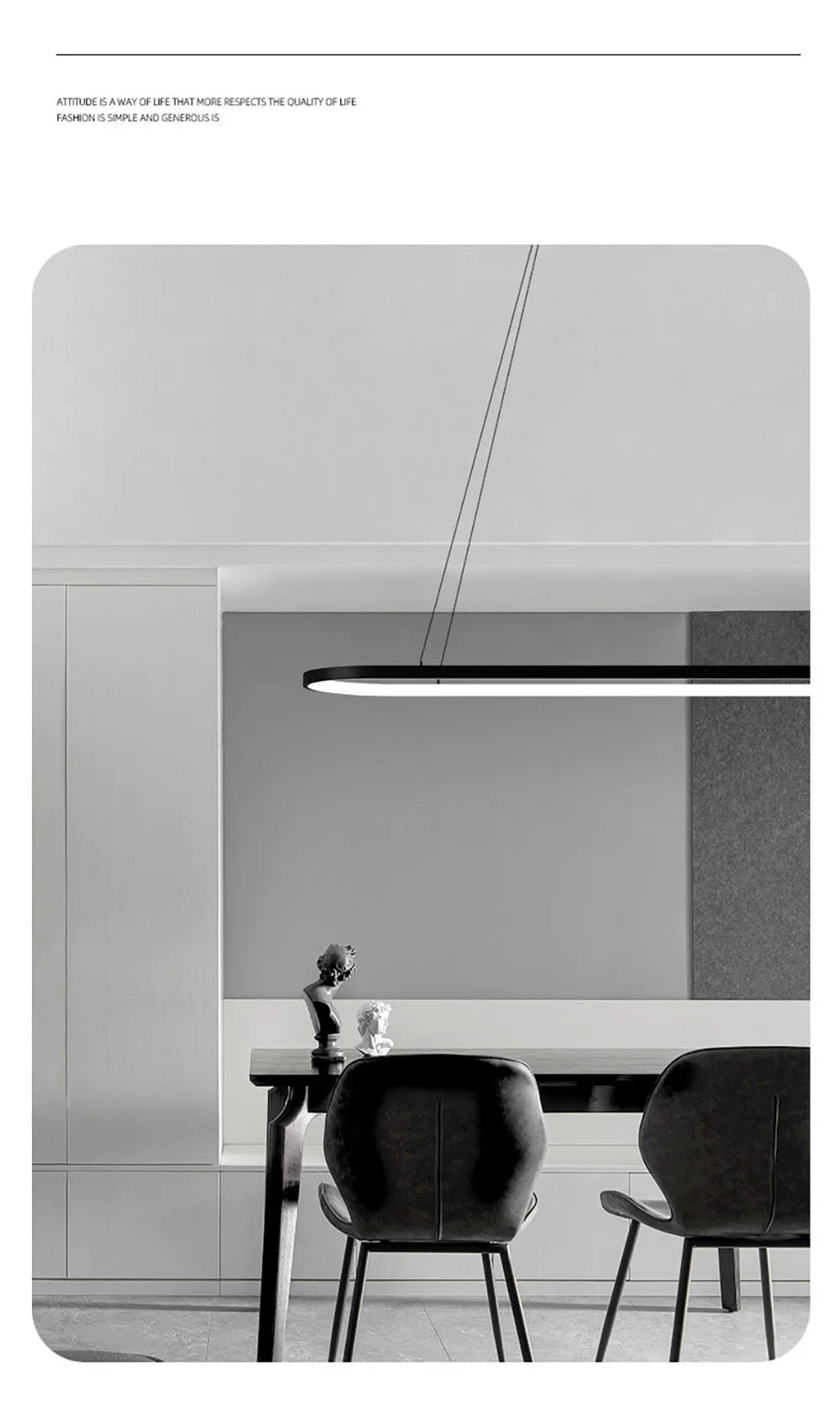 Modern LED Pendant Light 70/90CM Line Lamp For Living Room Dining Room Office Hotel Haning light Home Decor Lighting Fixtures