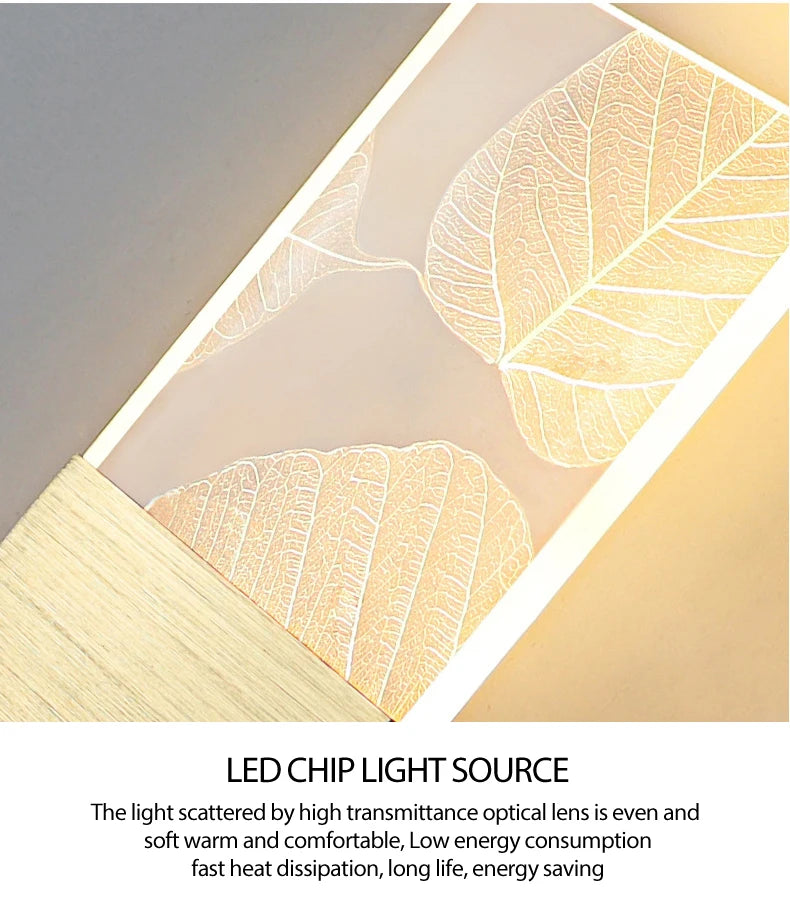 Acrylic Indoor Wall Lamp 6W LED Wall Light Modern Nordic Sconce Lamps Balcony Aisle Bedside Lights For Home Decoration AC85-265V