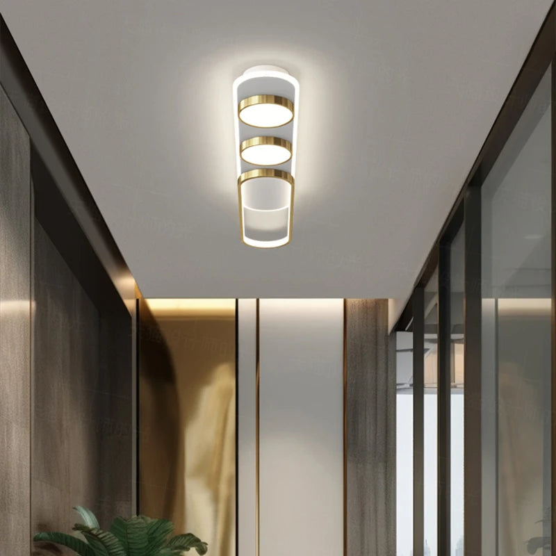 Modern Ceiling Light Nordic LED Ceiling Lamp For Bedroom Study Foyer Corridor Cloakroom Simple Indoor Home Decor Ceiling Lamps