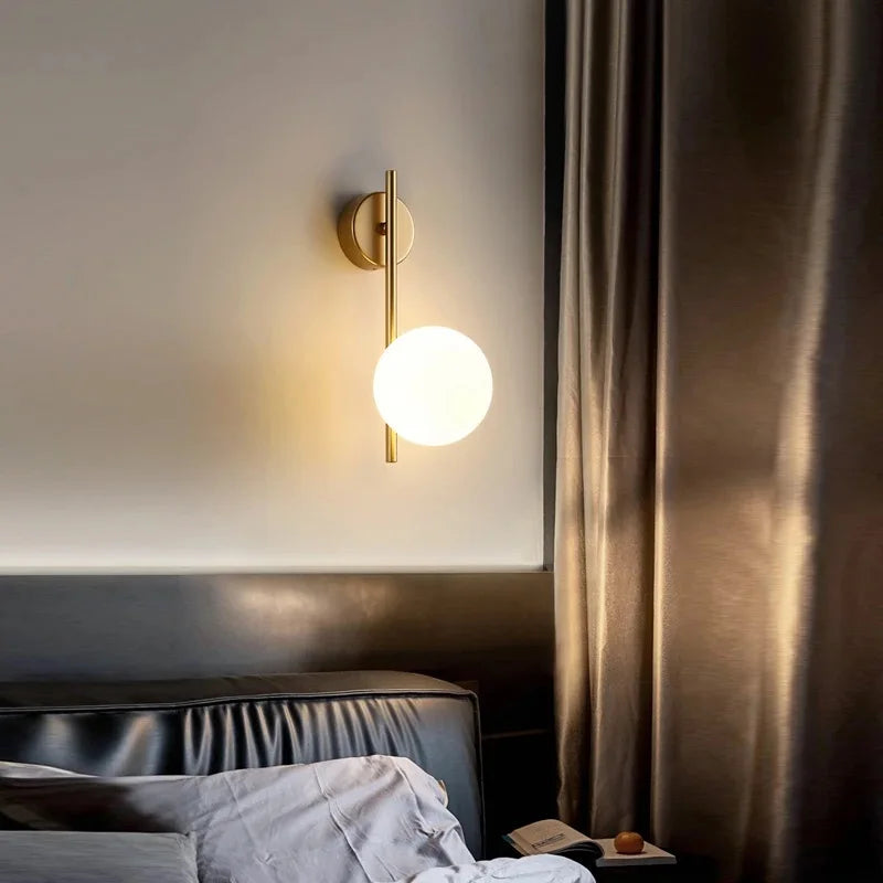Indoor LED Wall Lamps with G9 Light Bulb for Bedroom Living Room Nordic LED Wall Lights Wall Lights Wall Sconce for Corridor