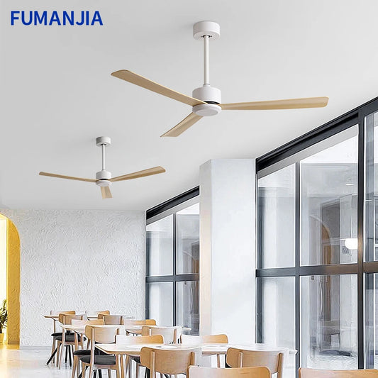 50 Inch Inverter Ceiling Fan: 6 - Speed Remote, Silent, Energy - Saving for Living & Dining Rooms, Boasting Sleek Modern Design