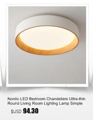 Nordic Style Personalized Macaron Ins Chandelier Bedroom Ceiling Decoration Lamp Modern Minimalist Wood Art Living Room Led Lamp