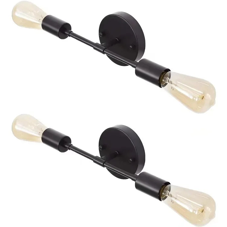 2 Heads Wall Lamps Modern Decor Wall Light Fixtures For Corridor Living Room Indoor Background decoration bedside Sconces lamp