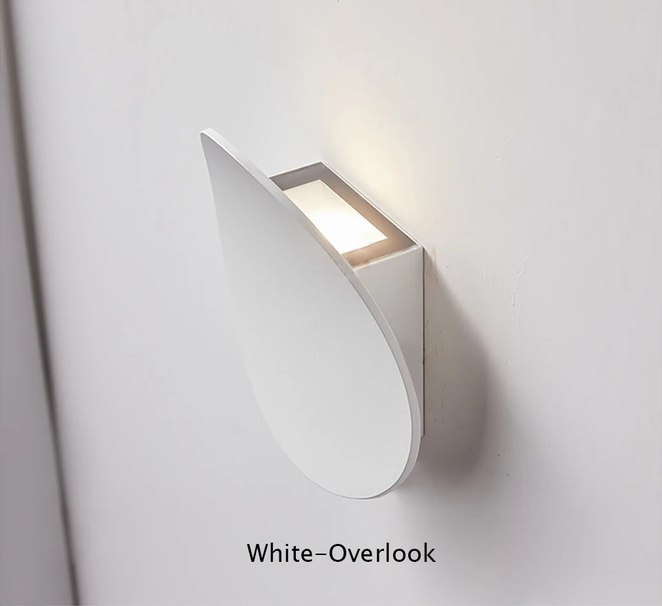 LED Outdoor Porch Wall Sconce Aluminum Exterior Wall Lighting Fixtures Waterproof Lamp for House Patio Doorway Garage Decoration