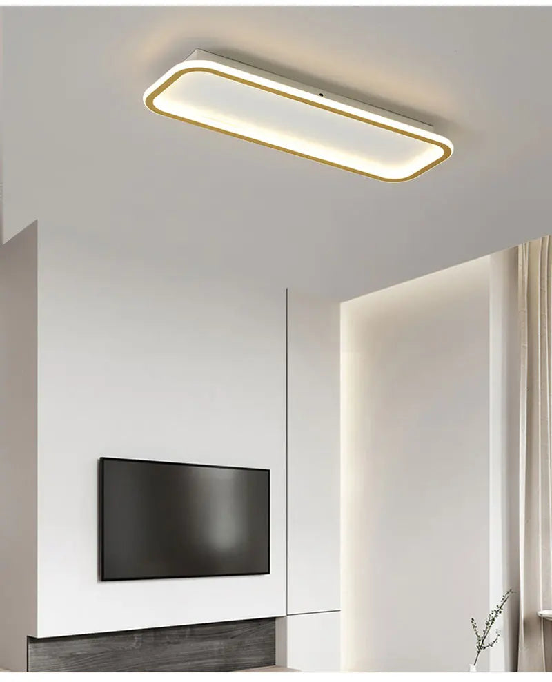 Hot selling aisle light rectangular simple modern LED ceiling light bedroom living room corridor light creative balcony light
