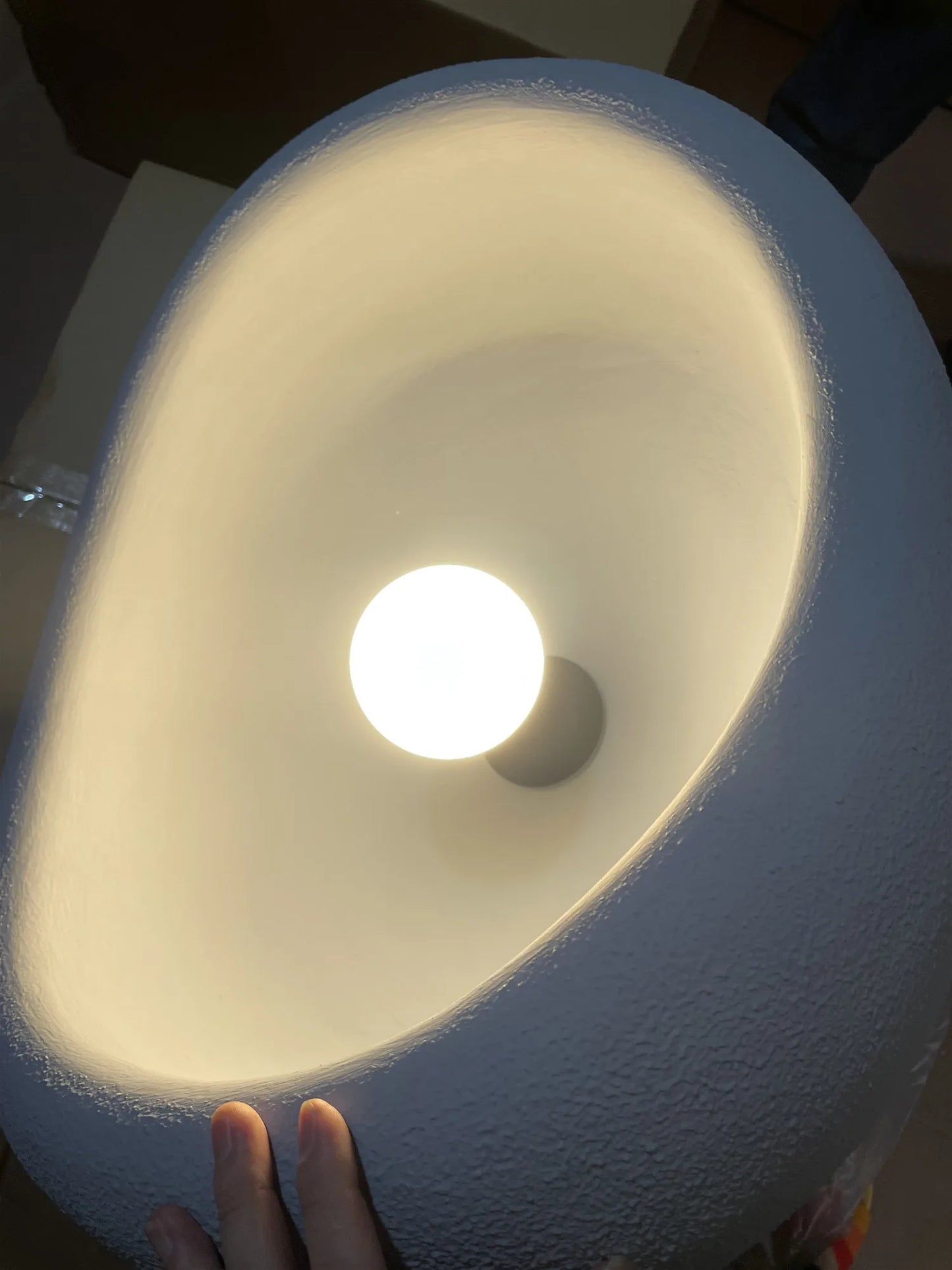 Cream style Wabi Sabi chandelier restaurant bar decoration chandelier living room bedroom creative lighting indoor E27 LED Lamp