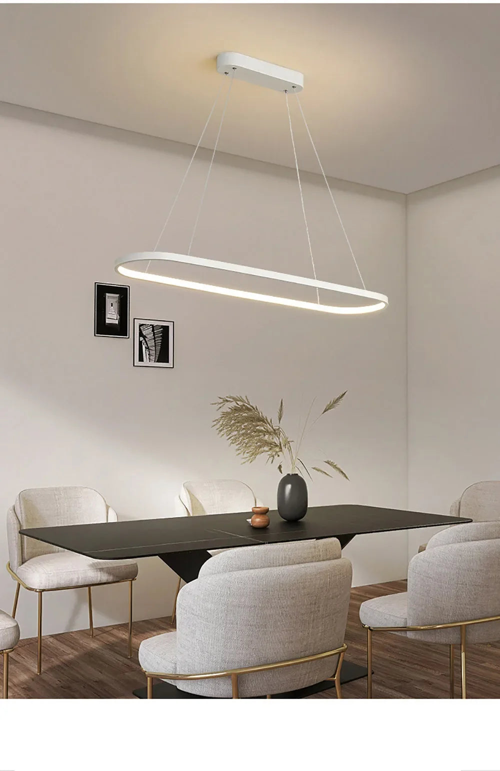 Modern LED Pendant Light 70/90CM Line Lamp For Living Room Dining Room Office Hotel Haning light Home Decor Lighting Fixtures