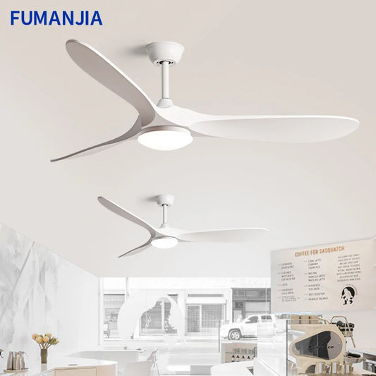 36,42,52,60 Inch Inverter Ceiling Fan Light w/Remote, Quiet, 6-Speed, Energy-Efficient for Living, Dining, Study, Bedroom