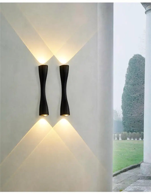 LED Wall Light Garden Porch Wall Lamp IP65 Outdoor Waterproof Lamp Fixture House Decoration Lighting Corridor Aisle Light