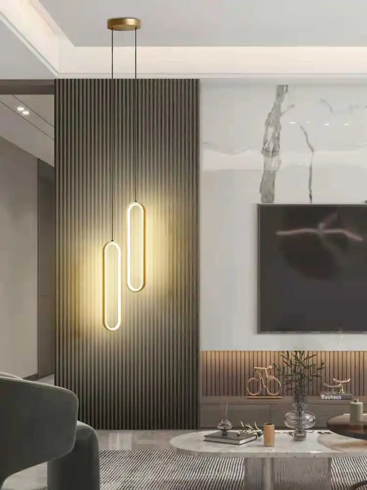 Modern Chandelier Hanging Living Room Pendant Light Designer Bedroom Bedside Lamp Dining Bar Decoration Light Indoor Lighting