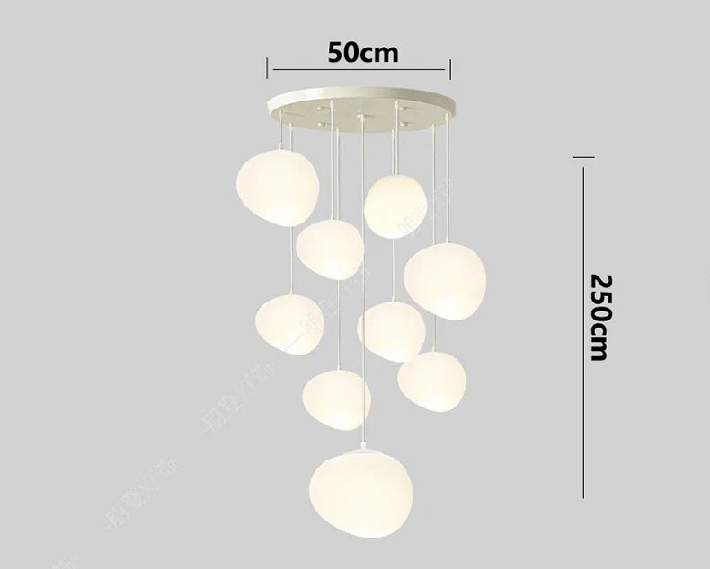 Nordic home decor dining room Pendant lamp lights indoor lighting stair lamp hanging light chandelier lamps for living room