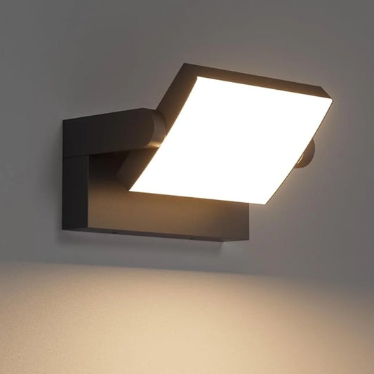 24W LED Outdoor Wall Light 1500LM IP65 Waterproof Wall Lamp Motion Sensor Outdoor Lighting Porch Lights Balcony Garden Lights