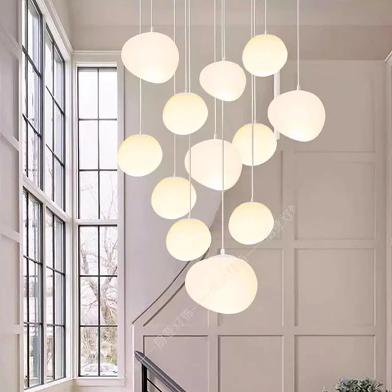 Nordic home decor dining room Pendant lamp lights indoor lighting stair lamp hanging light chandelier lamps for living room