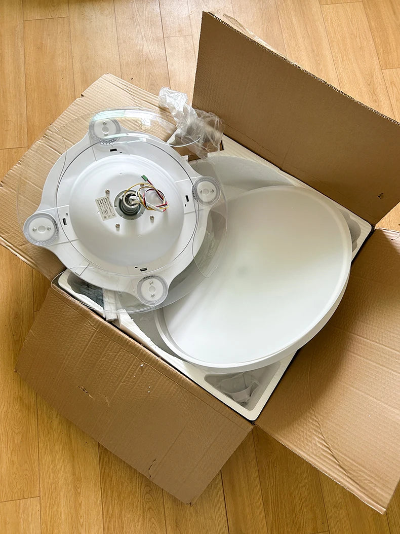 Electric Fan Chandelier Led Ceiling Lamp Room Decoration Dining Table Living Home Silent Bedroom Circulator Fan Light Fixture