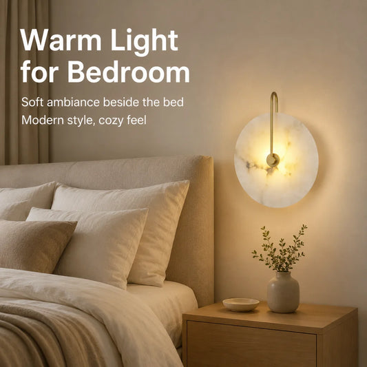 Nordic Wall Lamp Modern Minimalist Living Room Corridor Background Bedroom Bedside Decor LED Wall Sconce Light ﻿