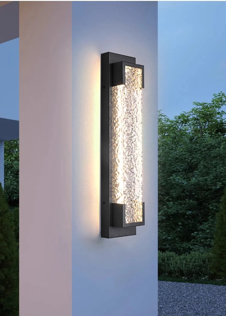 Outdoor wall light LED waterproof garage stainless steel garden terrace 110V 220V external wall porch balcony courtyard light