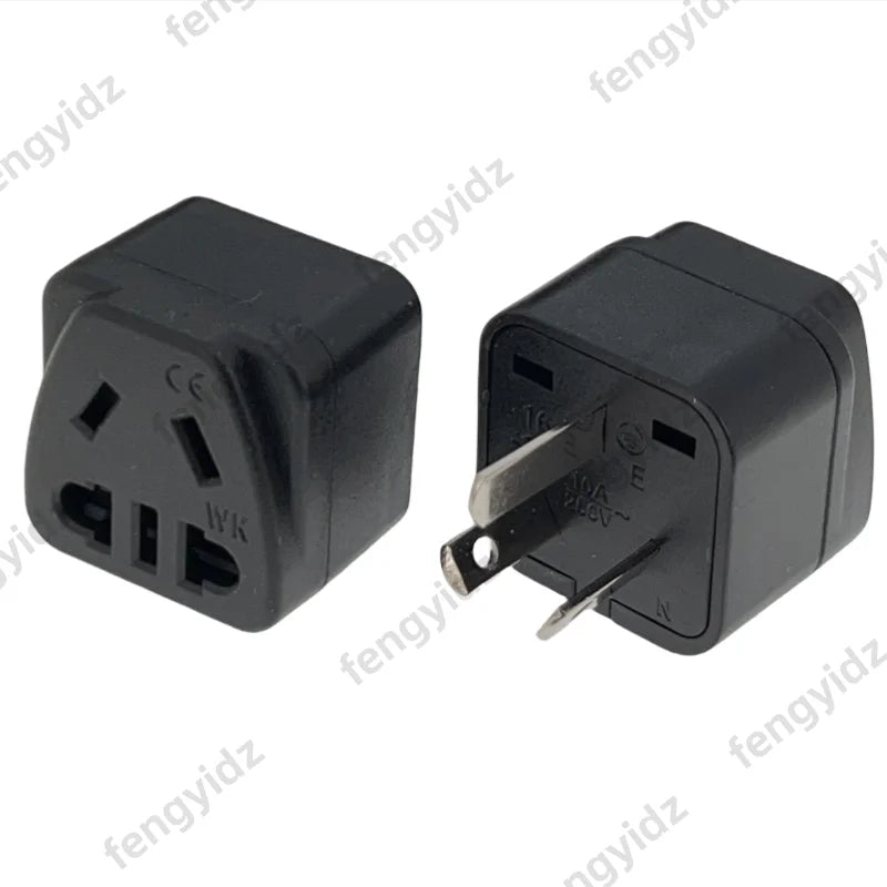 Australia Adapter Plug European US to AUS Plug Adapter 10A250V Conversion Plug for Travel Charge Phone