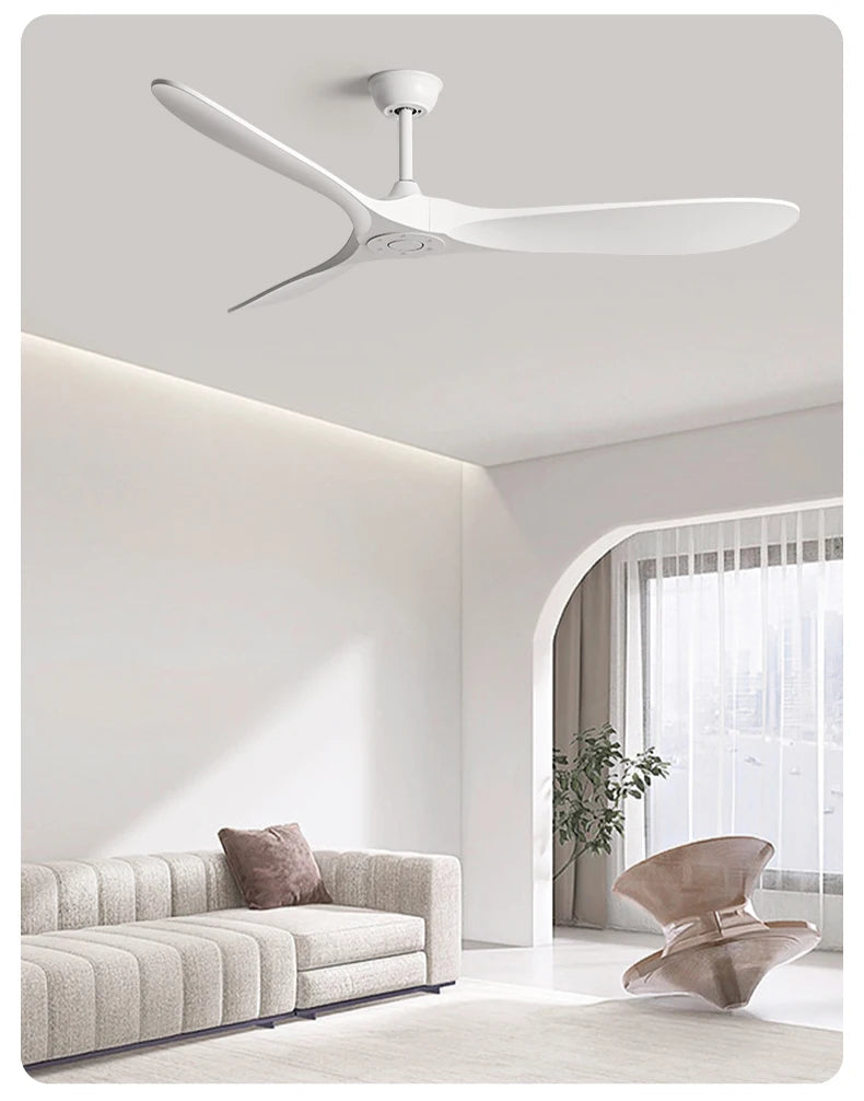 FUMANJIA 36,42,52,60 Inch Inverter Ceiling Fan w/Remote, Quiet, 6 - Speed, Energy - Efficient for Living, Dining, Study, Bedroom