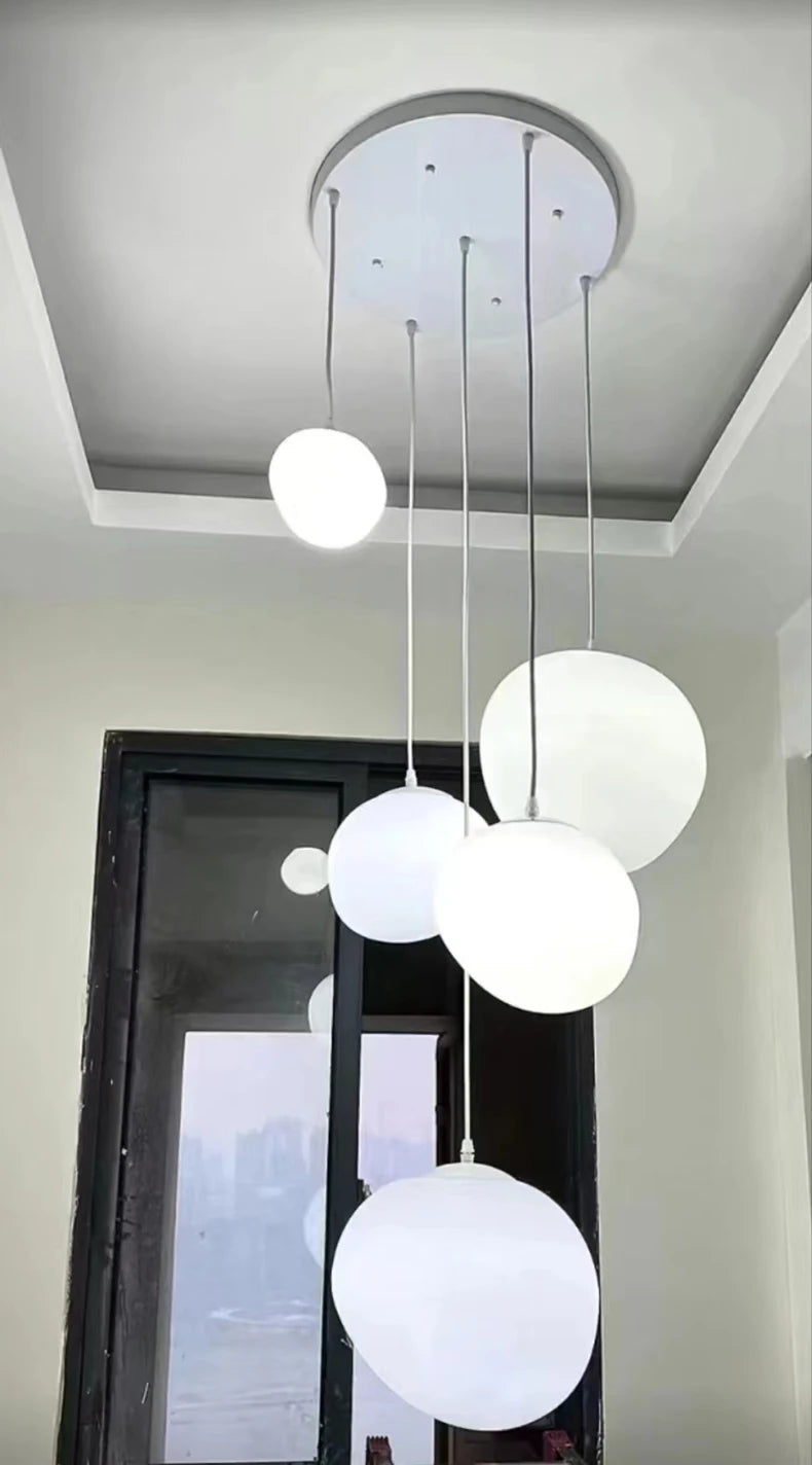 Nordic home decor dining room Pendant lamp lights indoor lighting stair lamp hanging light chandelier lamps for living room