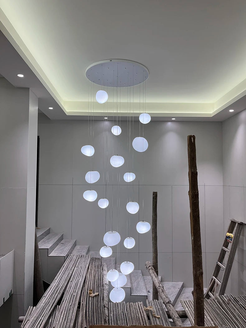 Nordic home decor dining room Pendant lamp lights indoor lighting stair lamp hanging light chandelier lamps for living room