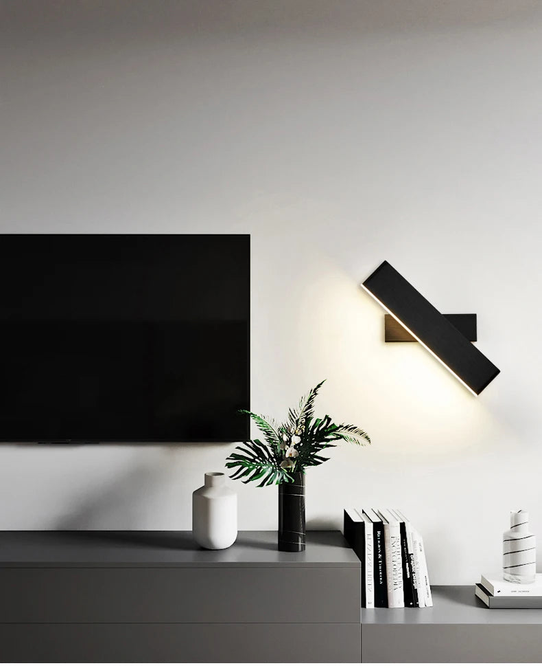 Led Indoor Wall Lamps Rotation Adjustable Modern Wall Sconce Stair Wall Light Fixture Hallway Bedroom Bedside led Wall Lamp