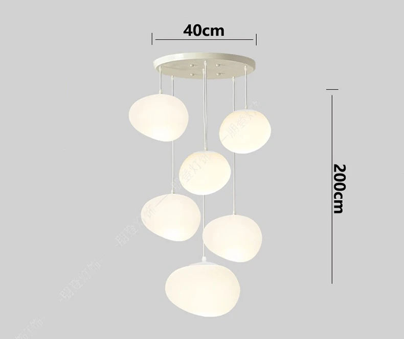 Nordic home decor dining room Pendant lamp lights indoor lighting stair lamp hanging light chandelier lamps for living room