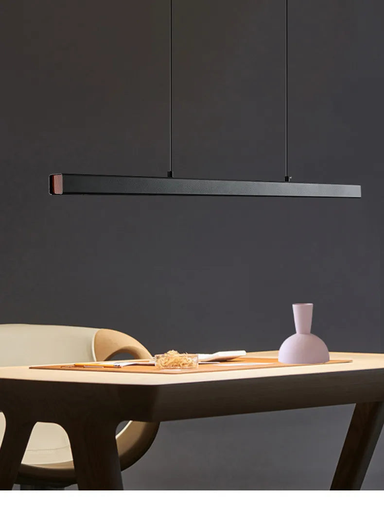 Dining room chandelier Nordic modern lamp dining table bar lamp restaurant lights kitchen lights office company led strip lamps