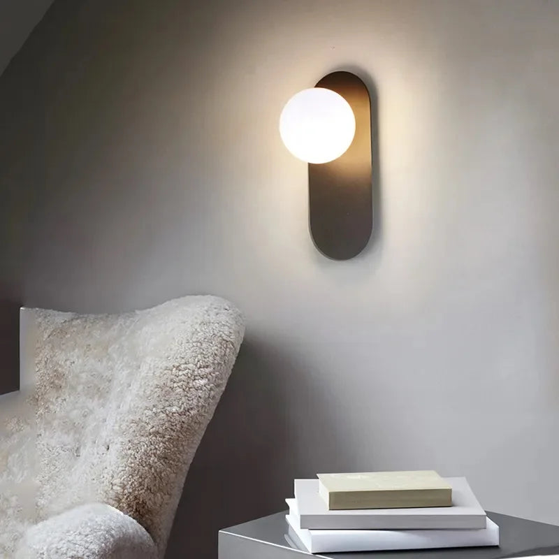 Indoor LED Wall Lamps with G9 Light Bulb for Bedroom Living Room Nordic LED Wall Lights Wall Lights Wall Sconce for Corridor