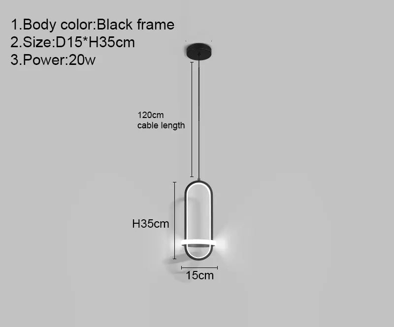 Nordic Modern LED Pendant Light Bedroom Bedside Hanging Chandeliers Lamp For Living room Dinnig Room Table Lamp Lighting Fixture